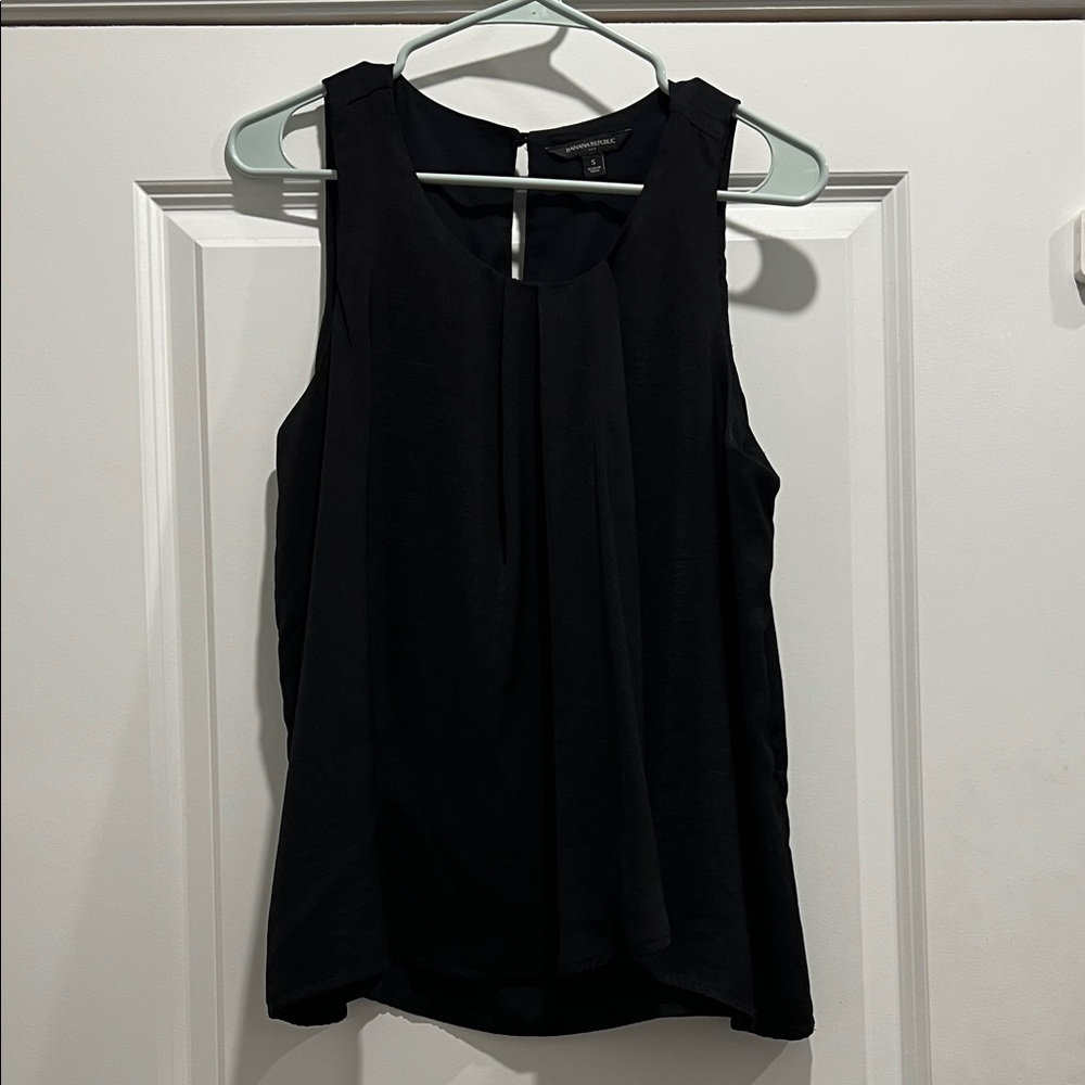 Banana Republic Elegant Black Sleeveless Top